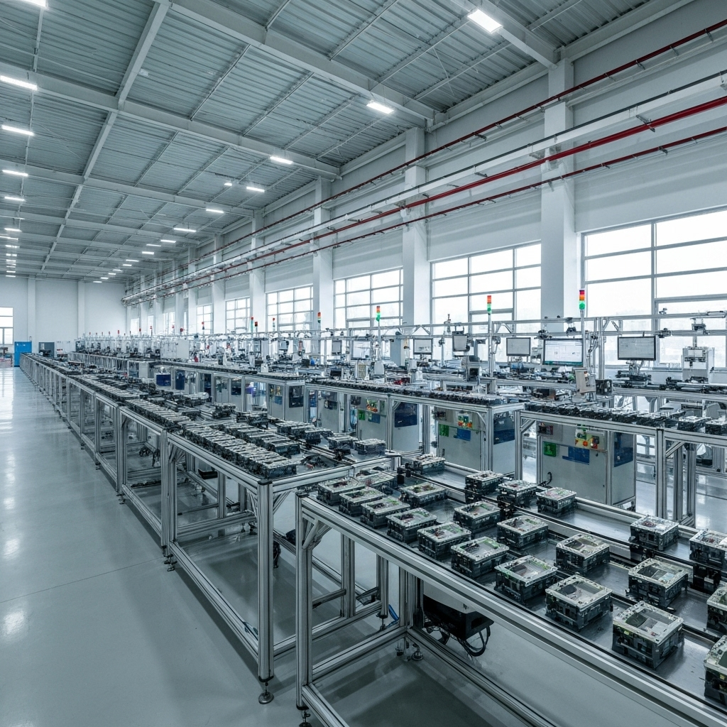 Modern electrical manufacturing facility